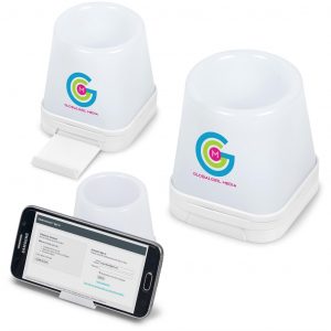 Luminate 3-In-1 Desk Caddy - Solid White Only